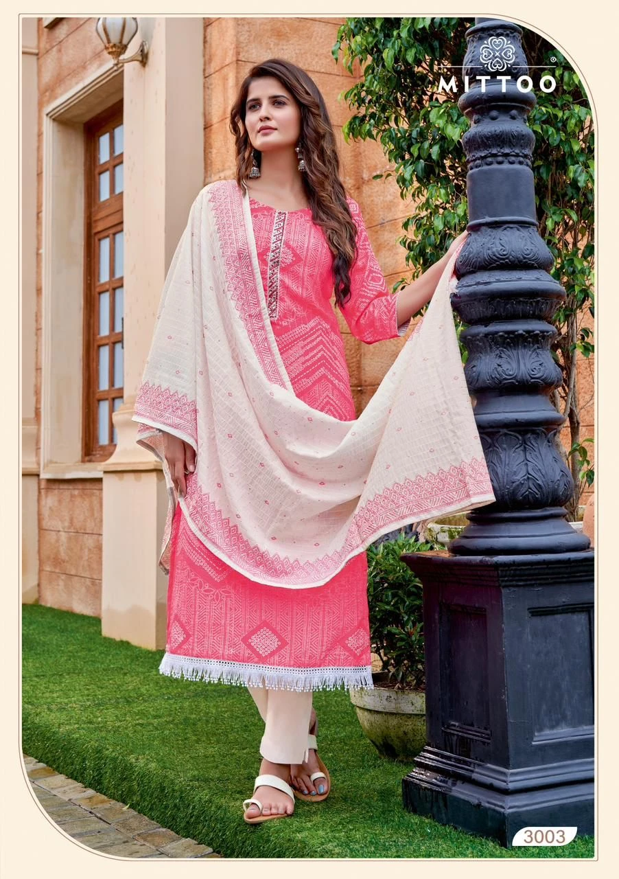 Mittoo Kumkum Muslin Wholesale Readymade Salwar Suit Catalog